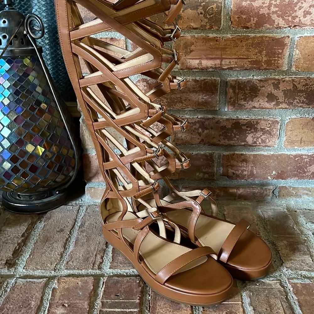 NEW Charles & Keith Tall Gladiator Sandals